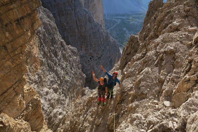 Private Bergführung in den Südtiroler Dolomiten. | © Bergschule AAH