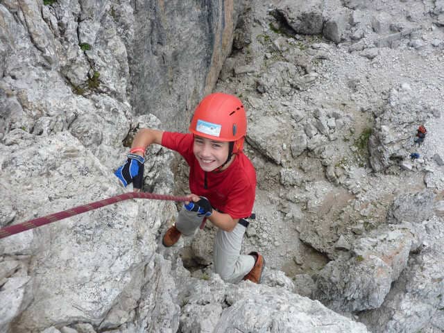 Schnupperklettern in den Dolomiten (Cinque Torri) - Für Kinder und Erwachsene 5 | © Bergschule AAH