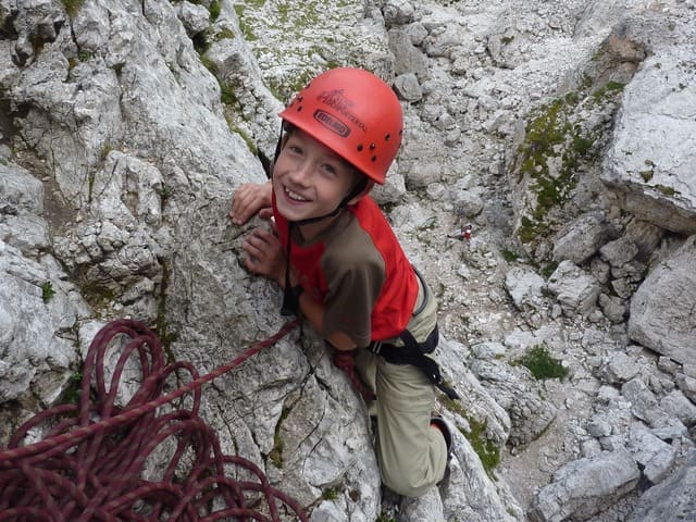 Schnupperklettern in den Dolomiten (Cinque Torri) - Für Kinder und Erwachsene 6 | © Bergschule AAH
