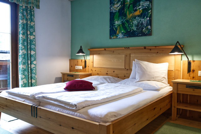 Doppelzimmer im Gannerhof Haupthaus