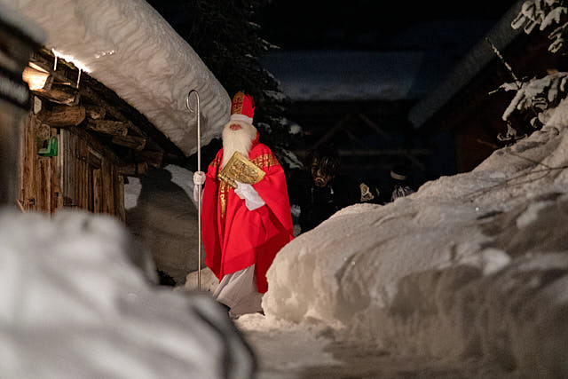 Erlebnisabend mit Nikolaus und Krampus im Gannerhof - Dezember 2019