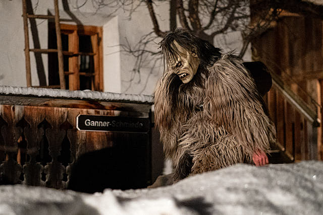 Erlebnisabend mit Nikolaus und Krampus im Gannerhof - Dezember 2019