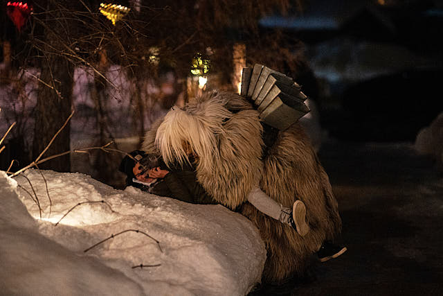 Erlebnisabend mit Nikolaus und Krampus im Gannerhof - Dezember 2019