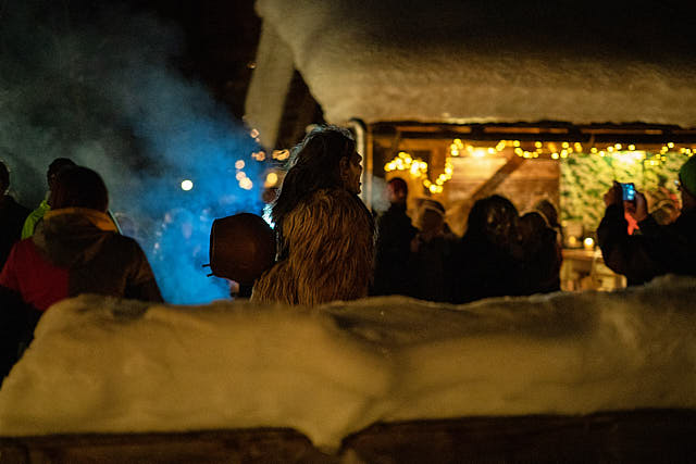 Erlebnisabend mit Nikolaus und Krampus im Gannerhof - Dezember 2019