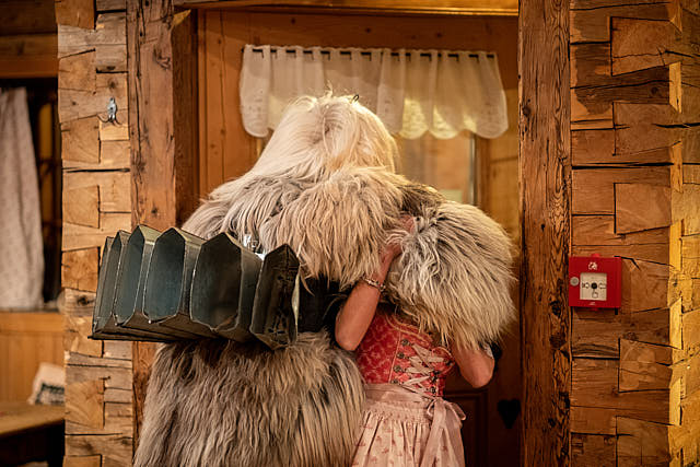 Erlebnisabend mit Nikolaus und Krampus im Gannerhof - Dezember 2019