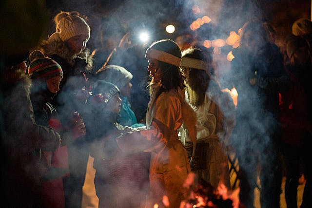 Erlebnisabend mit Nikolaus und Krampus im Gannerhof - Dezember 2019